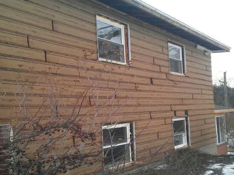 BEFORE - Siding and Windows